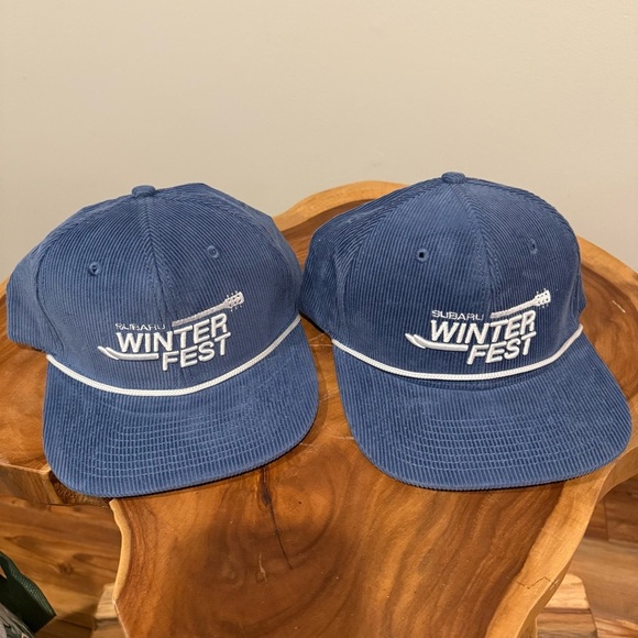 Subaru Winter Fest Blue Corduroy Cap - Picture 6 of 8